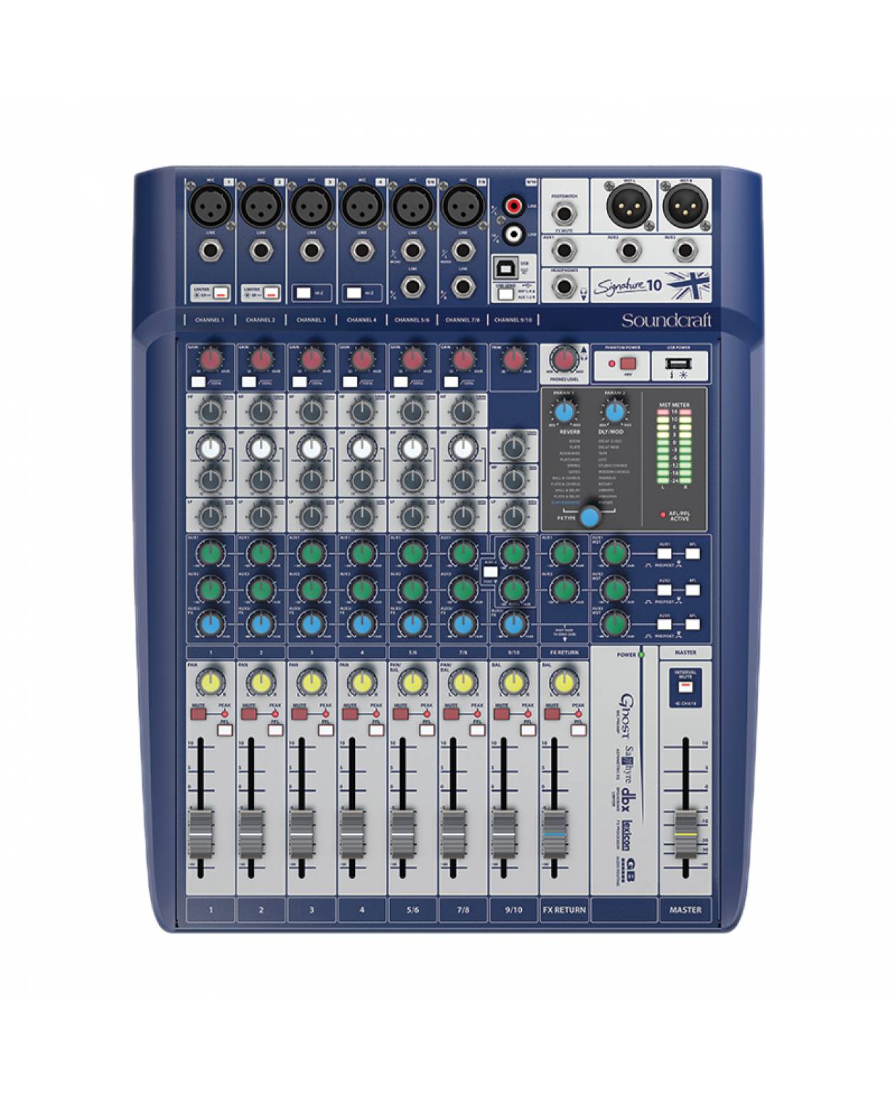 Soundcraft Signature 10 Mixer with Lexicon Effects